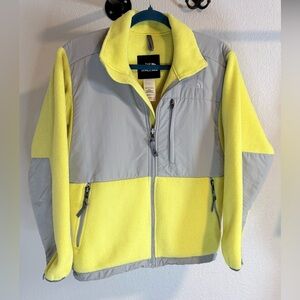 The North Face Vintage Denali Yellow/Gray Size Small